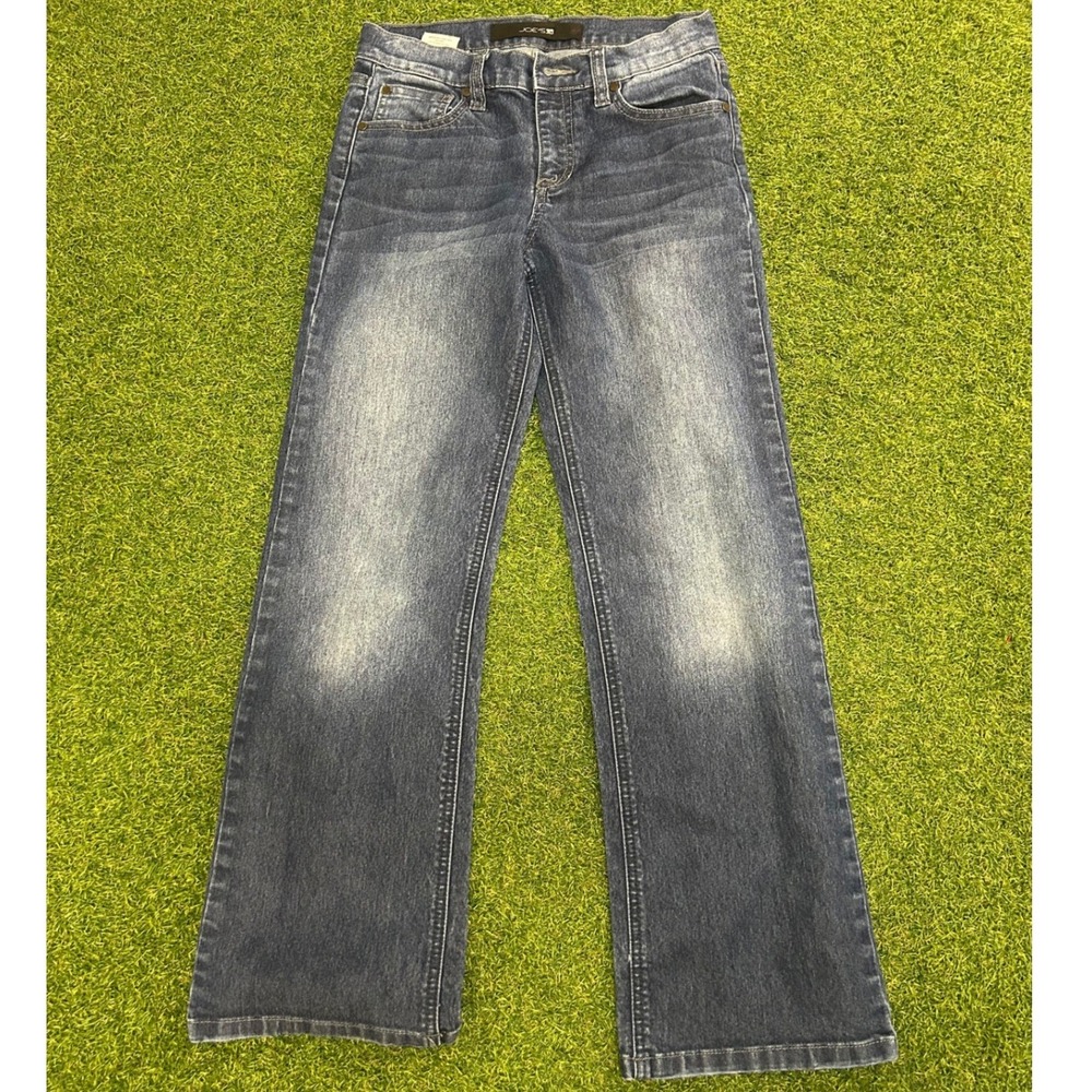 Joes Jeans Girls Blue Denim Straight Leg Pants Size 12 Faded Wash